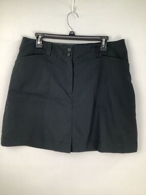 Nike Golf Black Women's Athletic Skort Skirt size 14